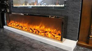 Pared empotrada <span class=keywords><strong>chimenea</strong></span> eléctrica calentador de 60 pulgadas - Product Image 3