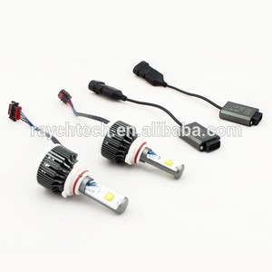 todo en uno a prueba de agua brillante 30w faros 9006 rojo anillo de goma para los coches - Product Image 6