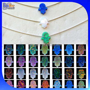 Colgantes de Hamsa Mano pulsera del encanto del ojo malvado de la plata esterlina 925 turca Azul CZ mal de ojo brazalete de diam - Product Image 3