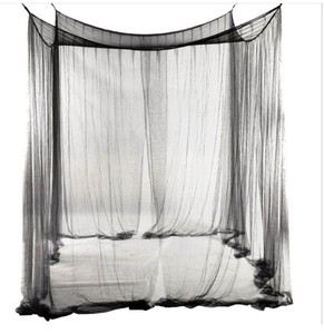 Mosquitera blanca con 4 orificios, red cuadrada para mosquitos para interiores - Product Image 6