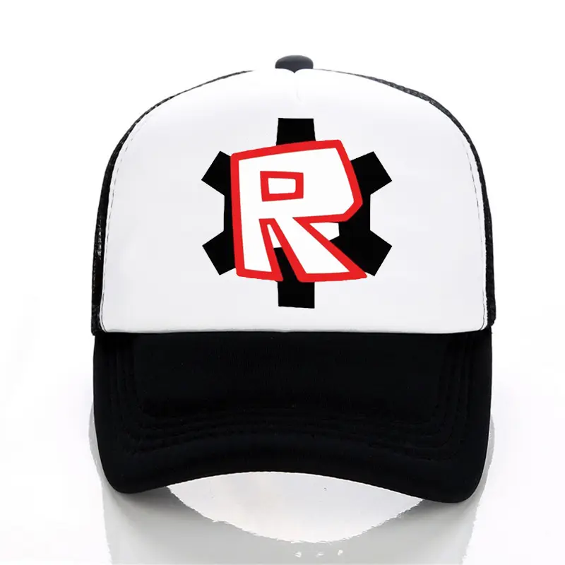 حار Roblox قبعة ألعاب روك باند البيسبول قبعات كول تأثيري كاب للجنسين لعبة roblox الشكل مدبب الصيف شبكة قبعات ترد لمكانها
