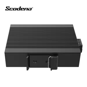 Industrial Media Converter High Quality Single Mode Single Fiber 100Mbps 2 Ports Outdoor Industrial Fiber Media Converter