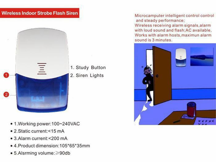 7 Inch Touch Screen GSM/PSTN Auto Dialer Alarm System for Home Automation Security · image 4