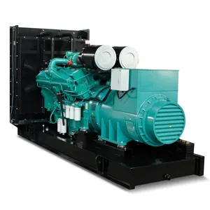 مدعوم من محرك Cummins KTA38-G2A 800kw محطّة توليد كهرباء 1000kva ستامفورد مولدات الديزل السعر