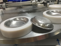 Machine automatique de fabrication de tartelettes aux œufs, presse à pâte, machine à faire des croûtes à tarte, à vendre
