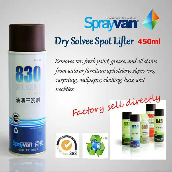 Sprayvan 830 Industriel nettoyant textile