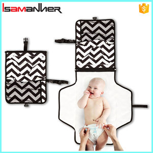 2 en 1 unisex pañal del bebé cambio de embrague, impermeable con cambiador para bebés cojín del pañal embrague - Product Image 2