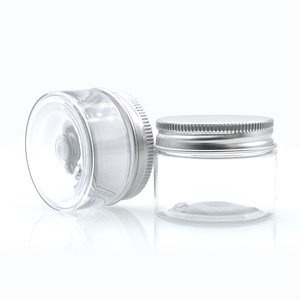 Bán Buôn Vòng 30Ml <span class=keywords><strong>40Ml</strong></span> 50Ml 100Ml 80 Gam Cấp Thực Phẩm 60Ml 80Ml Nhựa Mason Container PET Nhựa Chum Với Nhôm Vít Nắp - Product Image 2