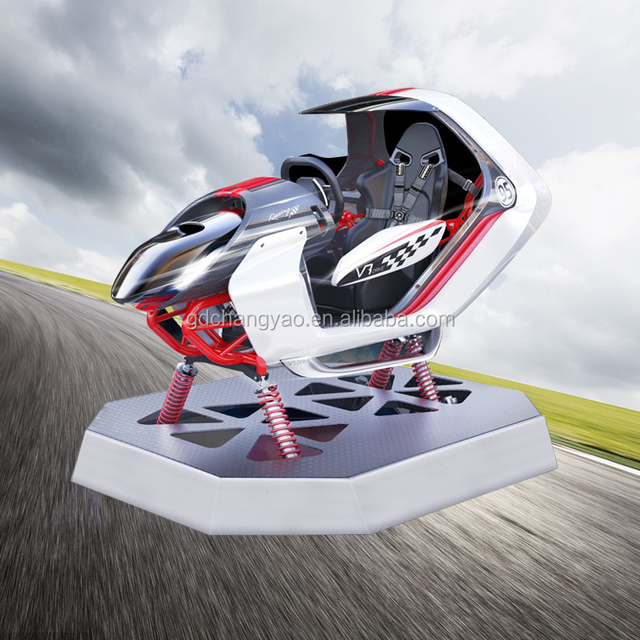 5D Cinema Indoor Play Virtual Reality Racing Car