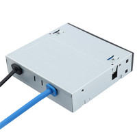 Lector de Tarjetas SIM Interno USB 3.0 Multi Ranuras de 3.5 Pulgadas con Soporte UHS-II, Lector de Tarjetas Secure Digital/Smart