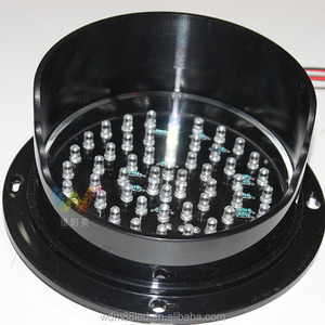Shenzhen mejor calidad hechos a medida 125mm lámpara <span class=keywords><strong>de</strong></span> luz roja <span class=keywords><strong>de</strong></span> señalización LED mini luz <span class=keywords><strong>de</strong></span> tráfico - Product Image 6