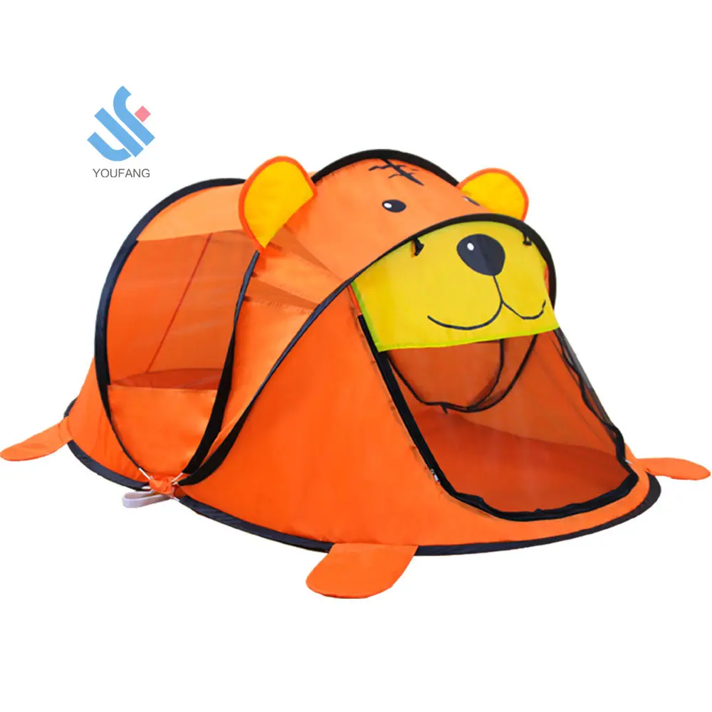 YF-W3103 poliéster animal portátil para acampamento, tenda anti-mosquito, dobrável, crianças, cama, crianças, pop up, barraca