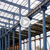 Construction moderne à faible coût de conception de ferme de volaille hangar de structure en acier