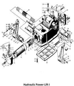 Bloc d'alimentation de secours pour tracteur Jinma, pièces de rechange, ascenseur hydraulique