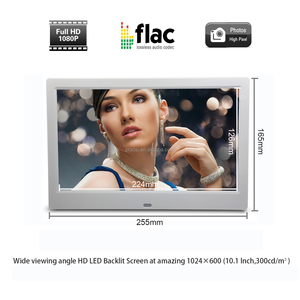 La migliore vendita di dimensioni ridotte foto + <span class=keywords><strong>Video</strong></span> + Mp3 + Mp4 cornice digitale 10 "con la migliore qualità del nuovo schermo - Product Image 4