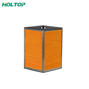 Residential air to air heat exchanger for recuperator core