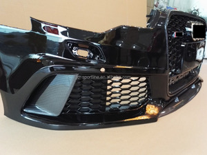 Jc Sportline A6 S6 à RS6 caméra choisir Look carbone PP et ABS matériau pare-chocs avant avec Grill pour Audi A6 13 - 15 - Product Image 5