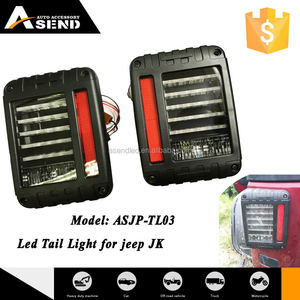 Dernière usine conception ABS <span class=keywords><strong>LED</strong></span> Feux Arrière Arrière Intégré Clignotants Lumière pour <span class=keywords><strong>Jeep</strong></span> <span class=keywords><strong>Wrangler</strong></span> <span class=keywords><strong>JK</strong></span> 2007-2015 - Product Image 1
