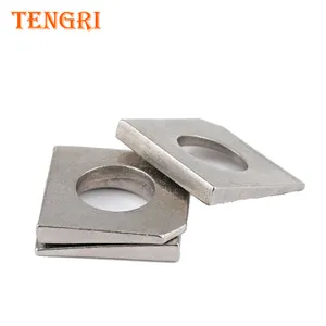 China manufacturer Square taper washers for slot section