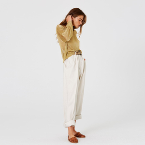 <span class=keywords><strong>Pull</strong></span> tricoté en crochet transparent pour femme, tricot métallique à <span class=keywords><strong>paillettes</strong></span>, automne - Product Image 5