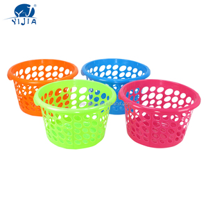 Round Plastic Laundry Basket