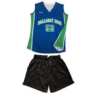 Maßge schneiderte Basketballs pieler Uniform Custom Design Druck Basketball tragen Shorts Uniform Set Männer Frauen Training Trikot