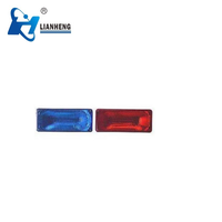 Rechteckige Blitzlichter, 12 Volt LED blinkende Warnleuchten LTDG12H