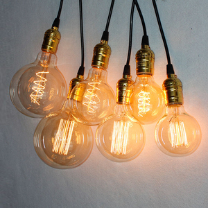 Retro Filamento <span class=keywords><strong>Edison</strong></span> Della Lampadina E26 E27 B22 Lampada Vintage <span class=keywords><strong>Edison</strong></span> A19 ST64 ST58 G95 G125 25 W 40 W 60 W Lampadina Ad Incandescenza Decorativo - Product Image 5