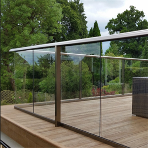 Thấp hiện đại Giá Sàn Lan Can/U Kênh Thủy Tinh Lan Can/Lan Can Kính - Product Image 4