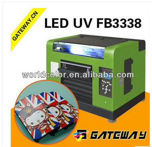 La nuova macchina 2016! GATEWAY FB3338 a3 stampante flatbed UV/copertura del telefono Mobile/macchina da <span class=keywords><strong>stampa</strong></span> caso - Product Image 1