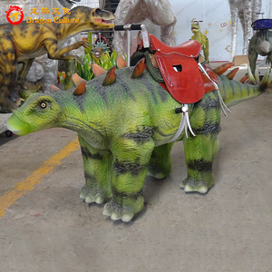 Nuevo Dinosaurio Animatrónico a Batería para Parque Temático, Caminante, Tamaño Real, Shunosaurus, para Niños - Product Image 4