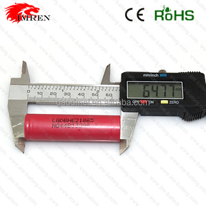 18650 lg batterie Original Authentischen <span class=keywords><strong>3</strong></span>,7 V 18650 batterie he2 18650 2500 mah 35amp batterie heißer verkauf LG - Product Image 1