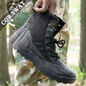 A buon mercato pelle PU <span class=keywords><strong>tattico</strong></span> stivali con cerniera in gomma Sole deserto combattimento di formazione Design per l'estate inverno vendita disponibili grandi taglie - Product Image 2