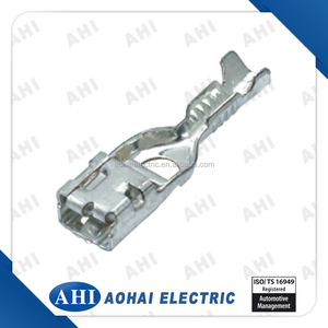 ( 142686-1 ) automotriz para mujer conector del mazo de cables de latón criping bornes del motor - Product Image 1