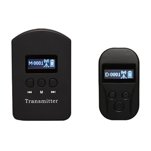 Nhà Máy Bán Buôn Giá Tốt Truyền Thông Thiết Kế Mới Uhf Wireless Hệ Thống Hướng Dẫn Viên - Product Image 2