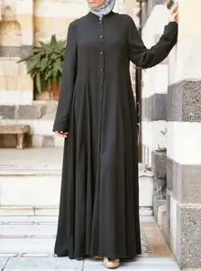 Oversized Islamic Dubai Muslim Dress New Design Customized Women Dubai Abaya