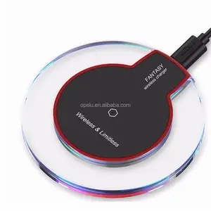 Safety Wireless and Limitless QI standard Wireless Charger Fast Charging Charger with Micro USB Cable