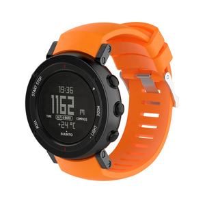 Ivanaze-<span class=keywords><strong>Correa</strong></span> de silicona <span class=keywords><strong>para</strong></span> <span class=keywords><strong>reloj</strong></span>, <span class=keywords><strong>correa</strong></span> de repuesto <span class=keywords><strong>para</strong></span> <span class=keywords><strong>Suunto</strong></span> <span class=keywords><strong>Core</strong></span> Alu Black, multideporte, Gps, hebilla de acero inoxidable - Product Image 4