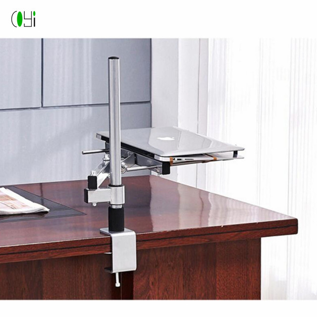 Steel Flexible11-17 Inch Notebook Laptop Monitor Arm Clamp Mount Stand