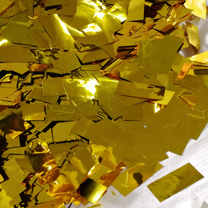 Commercio all'ingrosso biodegradabile festa di natale cannone popper oro coriandoli - Product Image 1