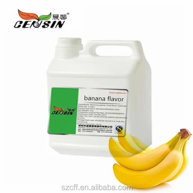 Fresh Sweet Fruit Concentrate Flavor Banana Liquid Flavor