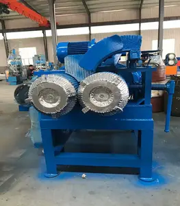 small rubber granulator making plant/steel tire scrap recycling machine