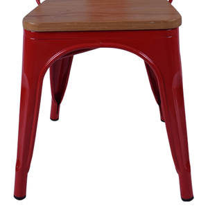 Sillas de Comedor de <span class=keywords><strong>Madera</strong></span> Antiguas de Estilo Industrial para Cafetería y Restaurante al Aire Libre, <span class=keywords><strong>Silla</strong></span> <span class=keywords><strong>Tolix</strong></span> de Metal Vintage - Product Image 6