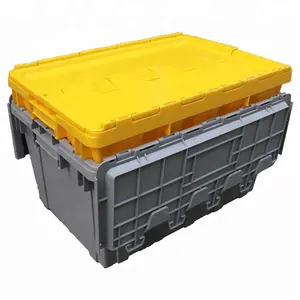 Join Genest Hot Koop Omzet Kratten Kleurrijke Pp Opbergdoos Stapelbare Plastic Bin Met Deksels Nesting Bulk Containers