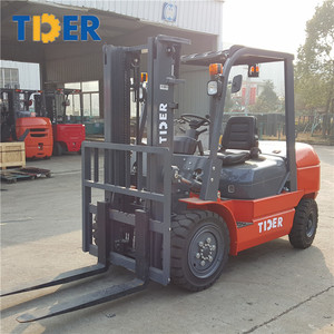 TIDER <span class=keywords><strong>3</strong></span> <span class=keywords><strong>ton</strong></span> carretilla elevadora peso carretilla elevadora diesel para la venta - Product Image 1