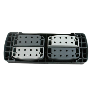Steppeur Aérobic Réglable 78 cm, 3 Niveaux (10/15/20 cm) Plateforme d'Exercice pour la Salle de Sport à Domicile et l'Entraînement Physique ; 78 X 28 cm - Product Image 3