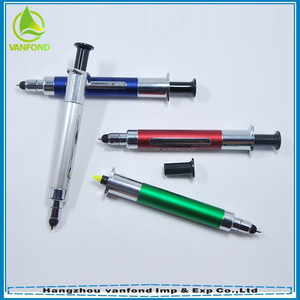 Creativa tubo bolígrafo resaltador jeringa con aguja - Product Image 5