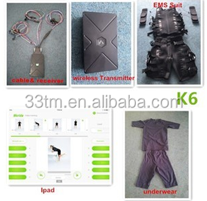 EMS <span class=keywords><strong>Chaleco</strong></span> de entrenamiento electroestimulador muscular máquina - Product Image 5