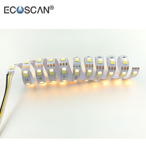 Ecoscan 24 V (2x60) LED/<span class=keywords><strong>M</strong></span> 2700 K ajustable blanco cálido SMD flexible 5730 llevó la iluminación de tira - Product Image 1