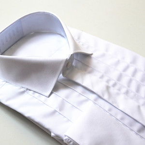 <span class=keywords><strong>Camicie</strong></span> da uomo in cotone 100% <span class=keywords><strong>camicie</strong></span> da smoking di puro bianco - Product Image 1